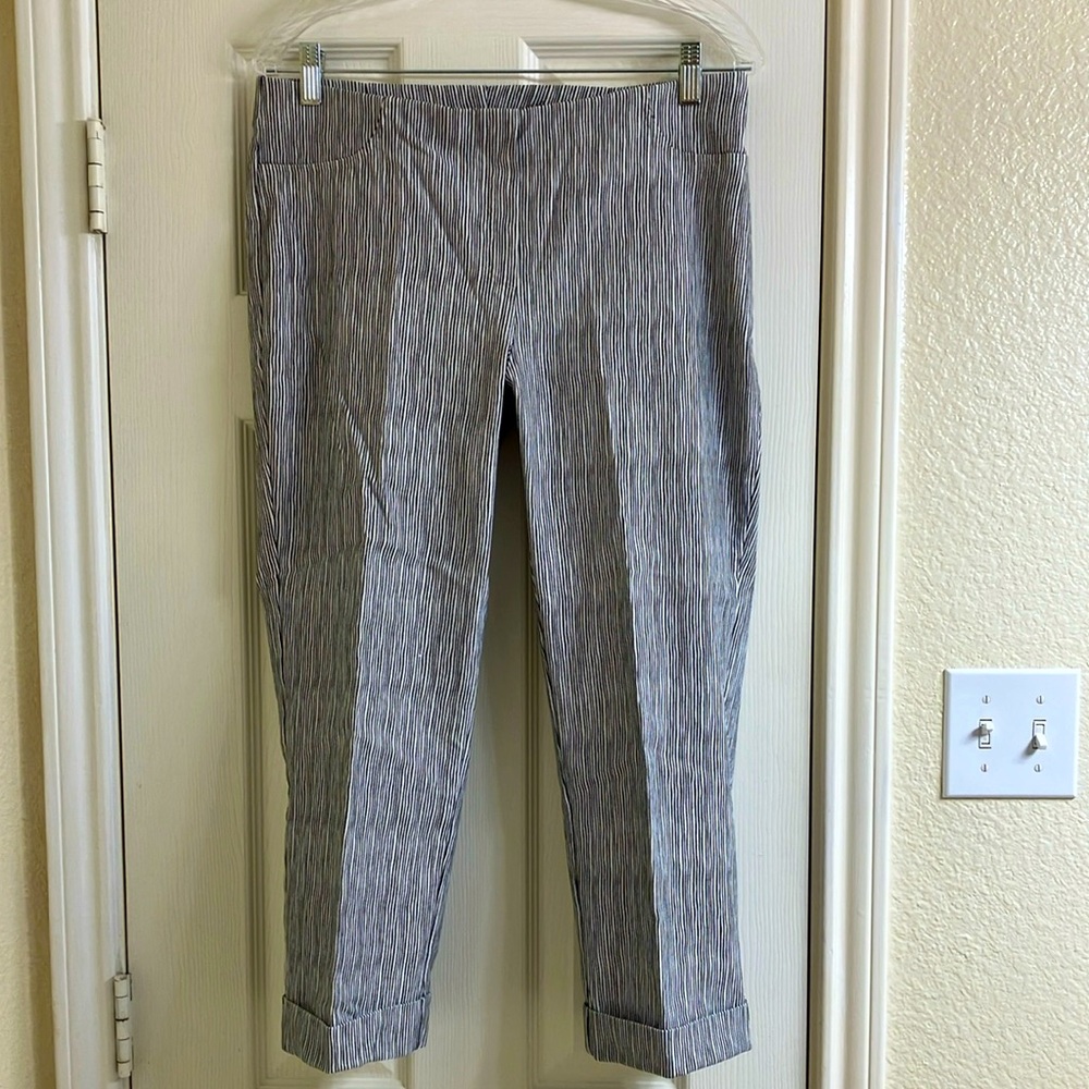 Insight Gray Chinos Flat Front Straight Leg